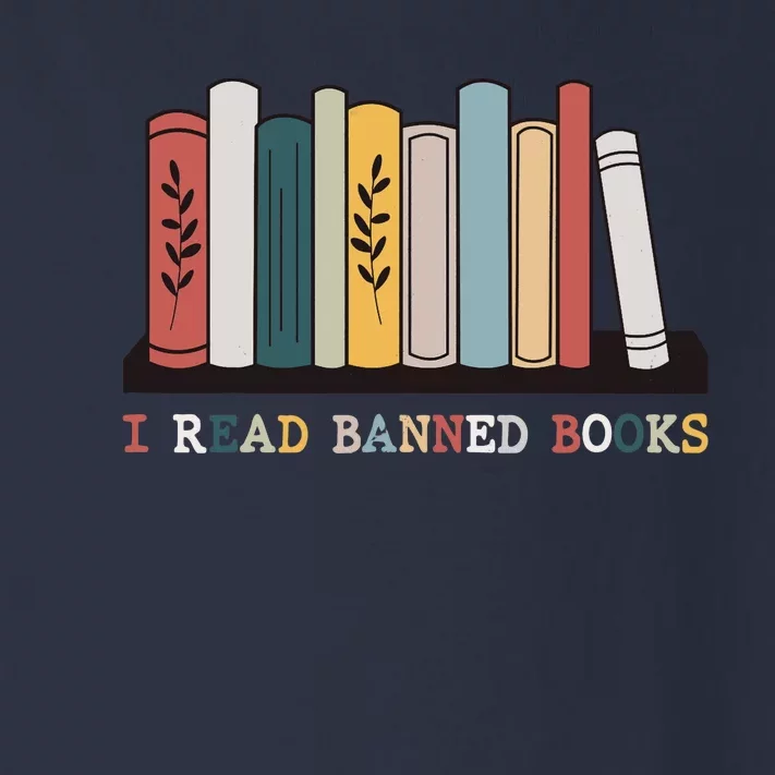 I Read Banned Books Week Librarian Reader Nerd Toddler Long Sleeve Shirt