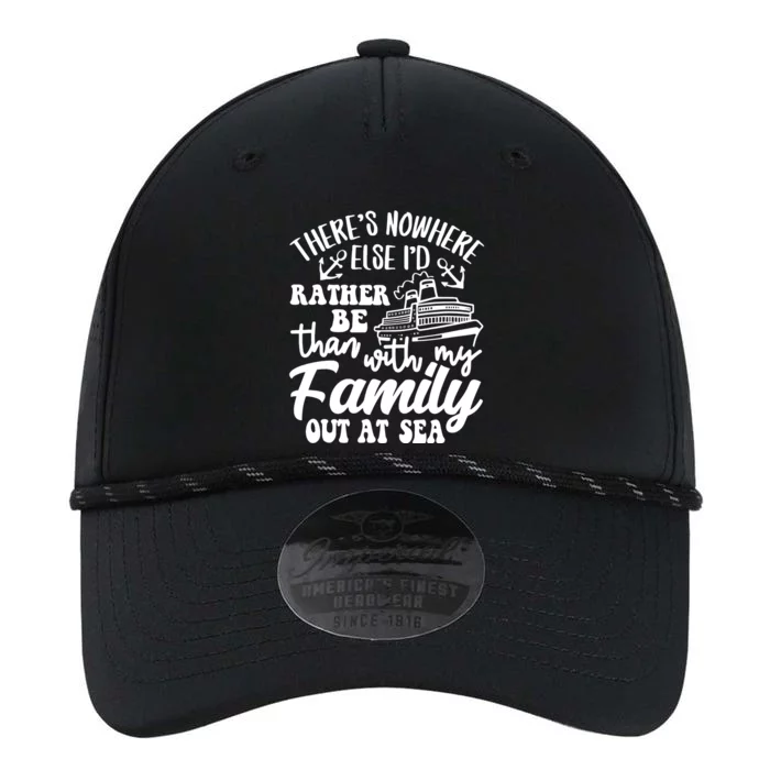 Id Rather Be Than With My Family Out At Sea Performance The Dyno Cap