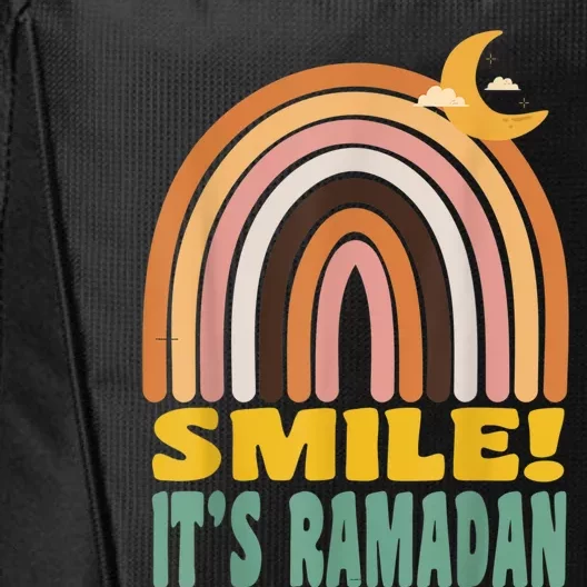 It's Ramadan Bro Smile Muslim's Fasting Month Rainbow City Backpack