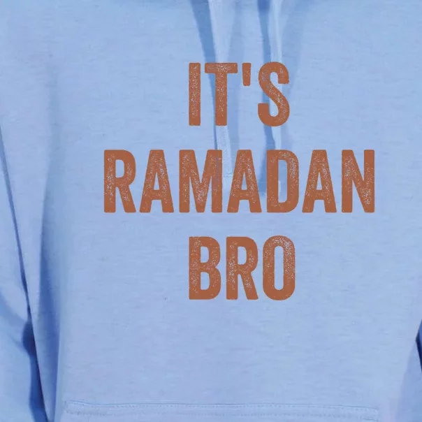 Its Ramadan Bro Gift Ramadan Mubarak Unisex Surf Hoodie