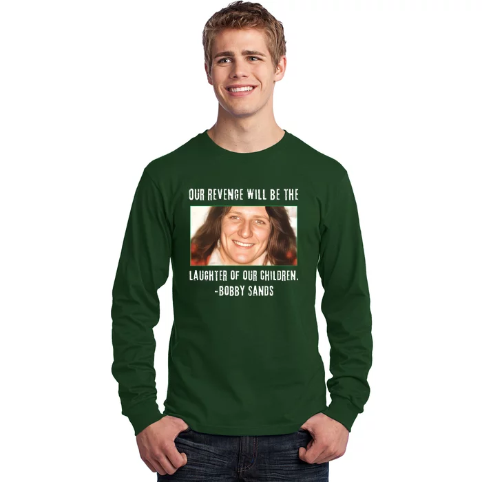 Irish Republican Bobby Sands Ireland Freedom Long Sleeve Shirt