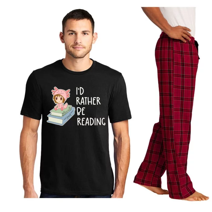 Id Rather Be Reading Bookaholic Book Nerd Booktrovert Book Gift Pajama Set