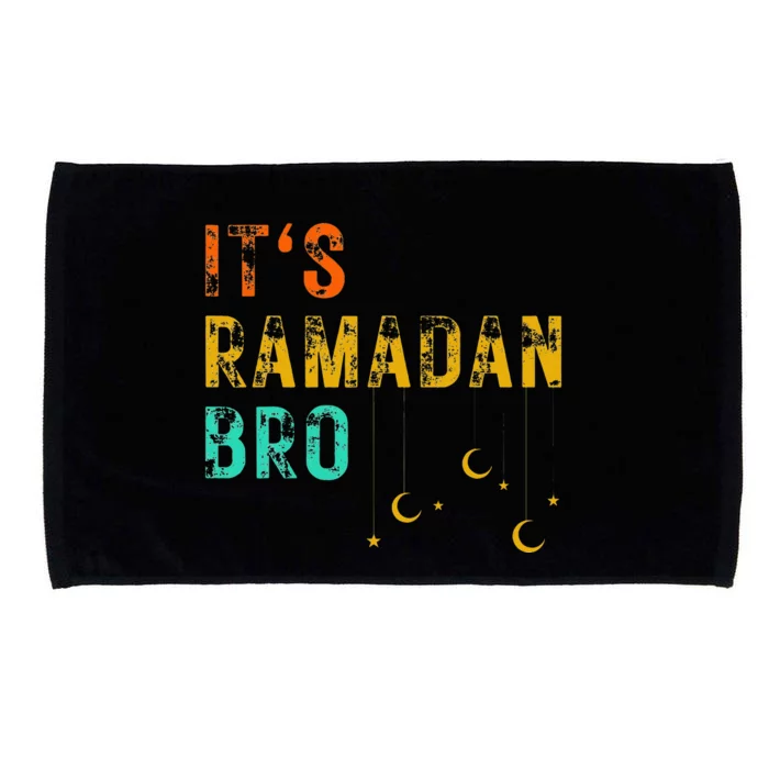 It's Ramadan Bro Islamic Fasting Muslim Microfiber Hand Towel