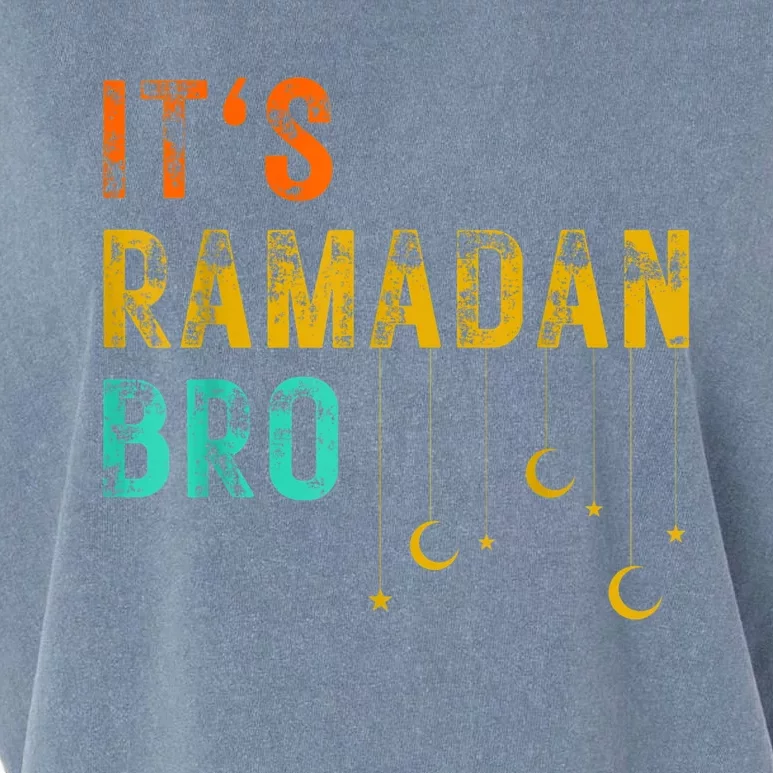 It's Ramadan Bro Islamic Fasting Muslim Garment-Dyed Women's Muscle Tee