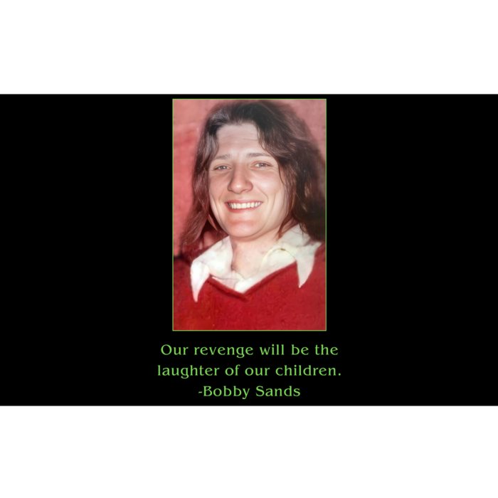 Irish Republican Bobby Sands Ireland Freedom Bumper Sticker