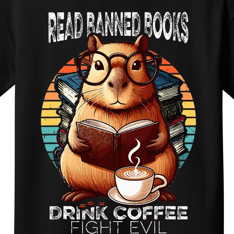 I Read Banned Books Lover Bookworm Love Banned Books Kids T-Shirt