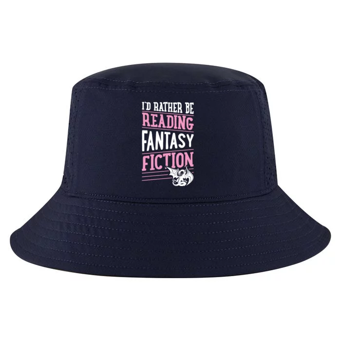 Id Rather Be Reading Fantasy Fiction Gift Cool Comfort Performance Bucket Hat