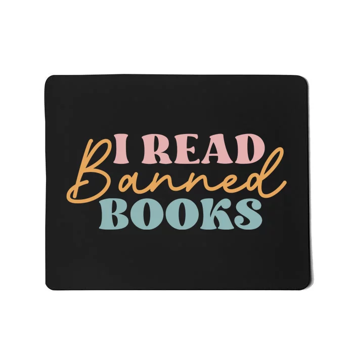 I Read Banned Books Mousepad