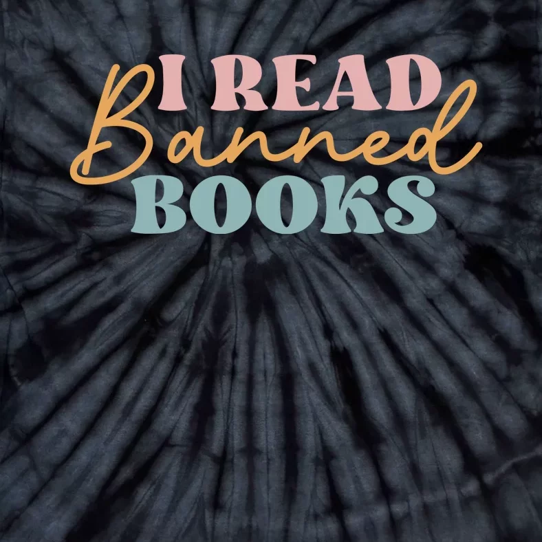 I Read Banned Books Tie-Dye T-Shirt