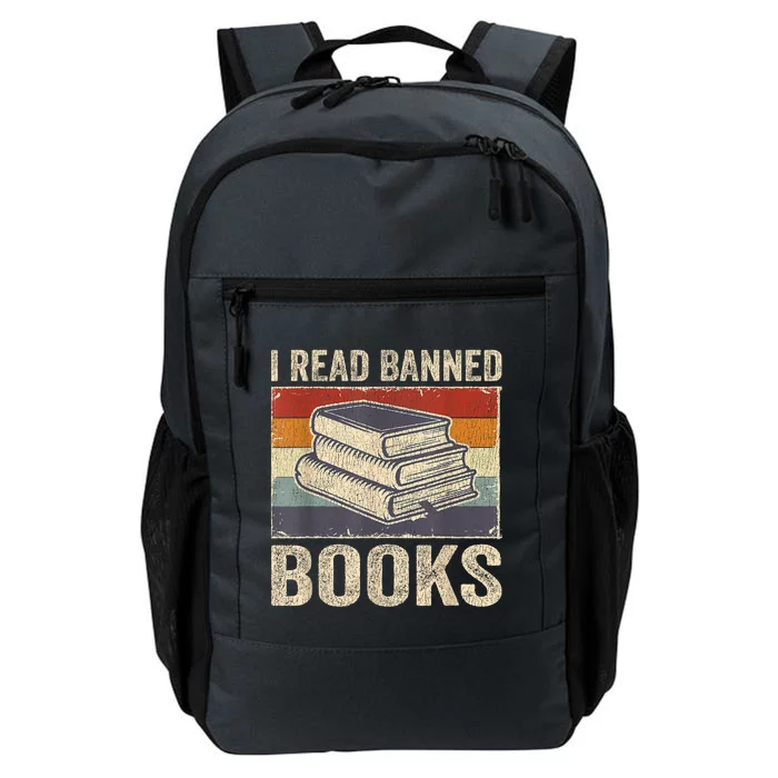 I Read Banned Books Week Librarian Freedom Reader Nerd Daily Commute Backpack