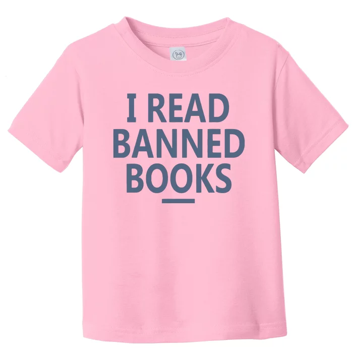 I Read Banned Books Iowa Student Toddler T-Shirt