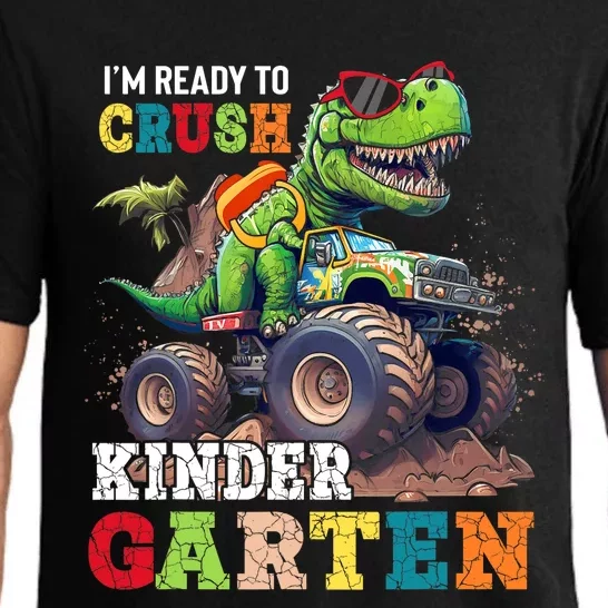 Im Ready Crush Kindergarten Dinosaur Truck Back To School Pajama Set