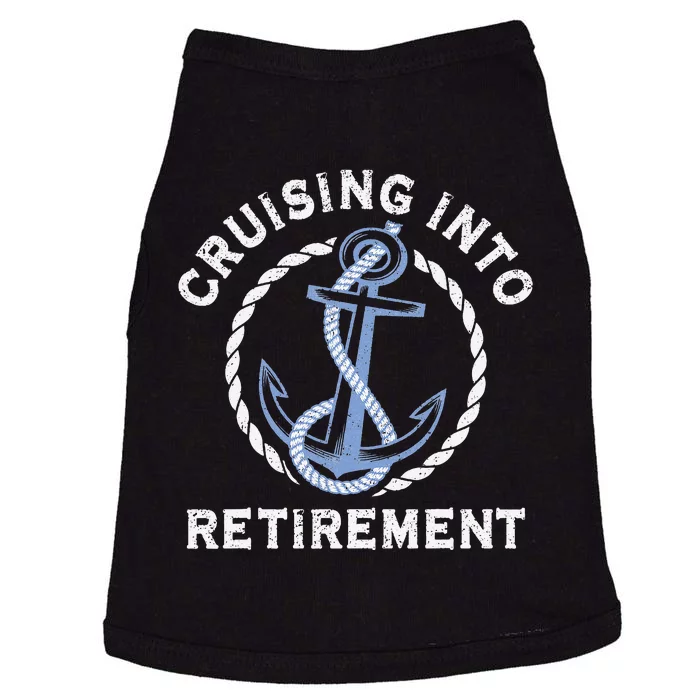 Into Retirement Cruise Sailing Boating Vacation Doggie Tank