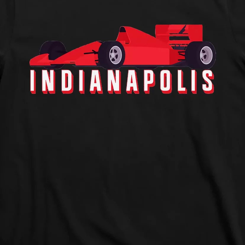 Indianapolis Race Car Indiana Automobile Racing Souvenir T-Shirt