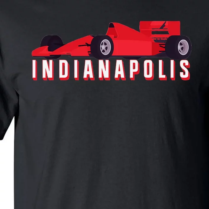 Indianapolis Race Car Indiana Automobile Racing Souvenir Tall T-Shirt