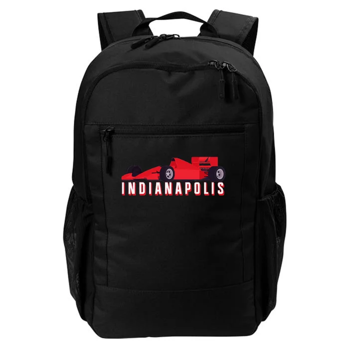 Indianapolis Race Car Indiana Automobile Racing Souvenir Daily Commute Backpack