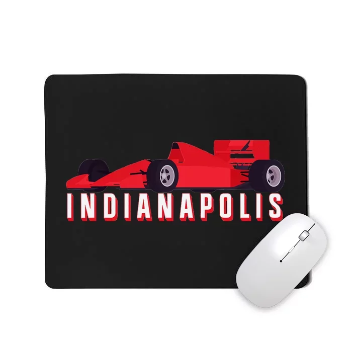 Indianapolis Race Car Indiana Automobile Racing Souvenir Mousepad