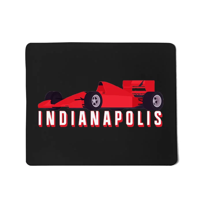 Indianapolis Race Car Indiana Automobile Racing Souvenir Mousepad