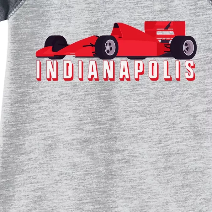 Indianapolis Race Car Indiana Automobile Racing Souvenir Infant Baby Jersey Bodysuit