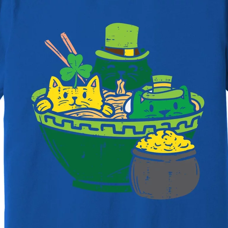 Irish Ra Cats Cute Anime St Patricks Day Great Gift Premium T-Shirt