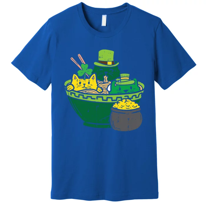 Irish Ra Cats Cute Anime St Patricks Day Great Gift Premium T-Shirt