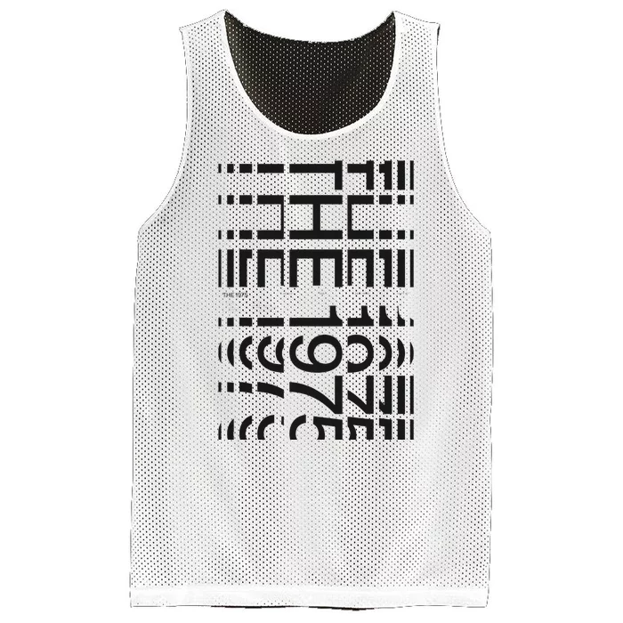 Indie Rock Cool Popular Band Notes Album Cover 1975 Reflect Mesh Reversible Basketball Jersey Tank