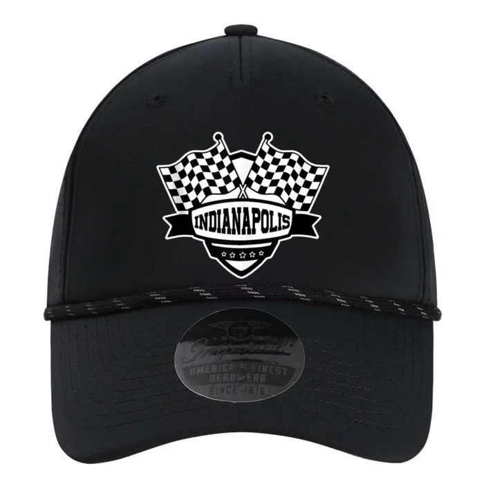 Indianapolis Racing Checkered Flag Performance The Dyno Cap