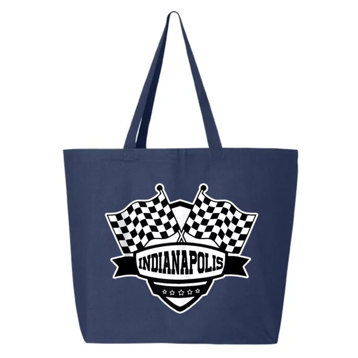 Indianapolis Racing Checkered Flag 25L Jumbo Tote