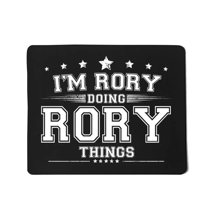 Im Rory Doing Rory Things Mousepad