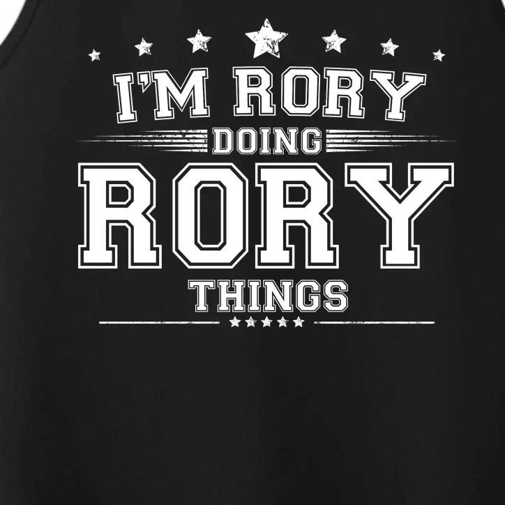 Im Rory Doing Rory Things Performance Tank