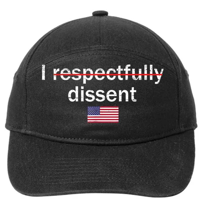 I Respectfully Dissent 7-Panel Snapback Hat