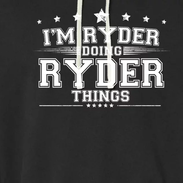 Im Ryder Doing Ryder Things Garment-Dyed Fleece Hoodie