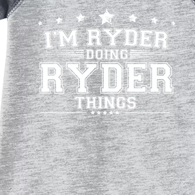 Im Ryder Doing Ryder Things Infant Baby Jersey Bodysuit