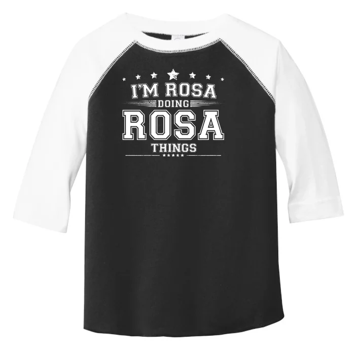 Im Rosa Doing Rosa Things Toddler Fine Jersey T-Shirt