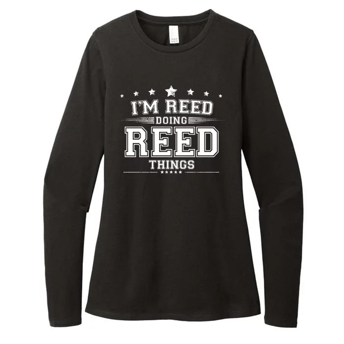 Im Reed Doing Reed Things Womens CVC Long Sleeve Shirt