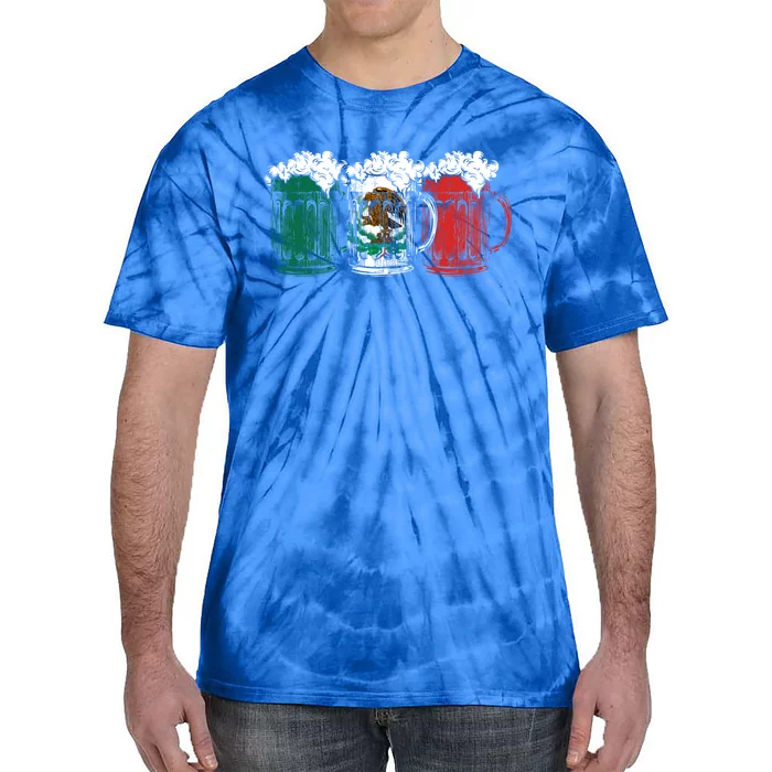 Italian Republic Day Festa Della Repubblica Italy Flag Beer Gift Tie-Dye T-Shirt