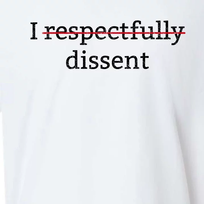 I Respectfully Dissent Sueded Cloud Jersey T-Shirt