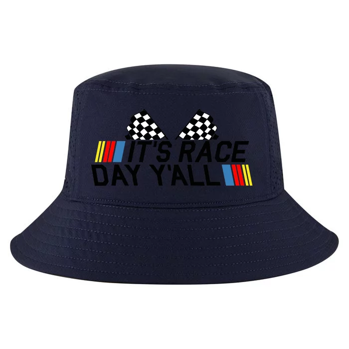 It's Race Day Yall Funny Racing Drag Car Truck Track Wo's Cool Comfort Performance Bucket Hat