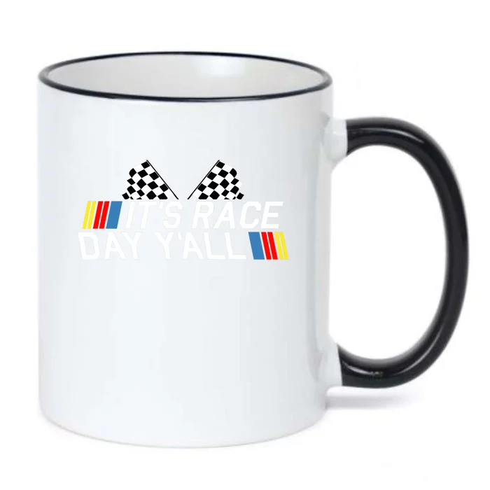 It's Race Day Yall Funny Racing Drag Car Truck Track Wo's Black Color Changing Mug