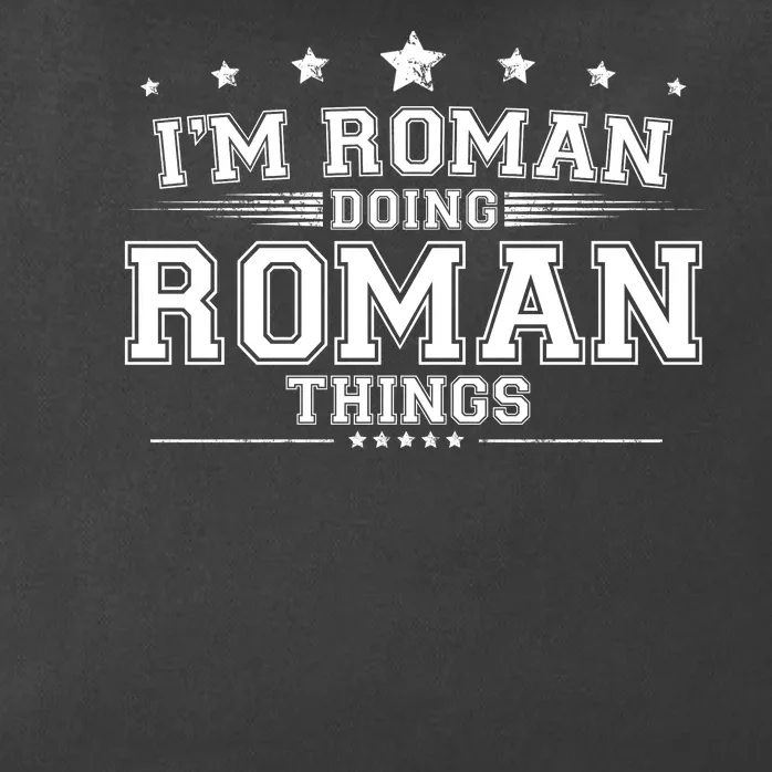 Im Roman Doing Roman Things Zip Tote Bag