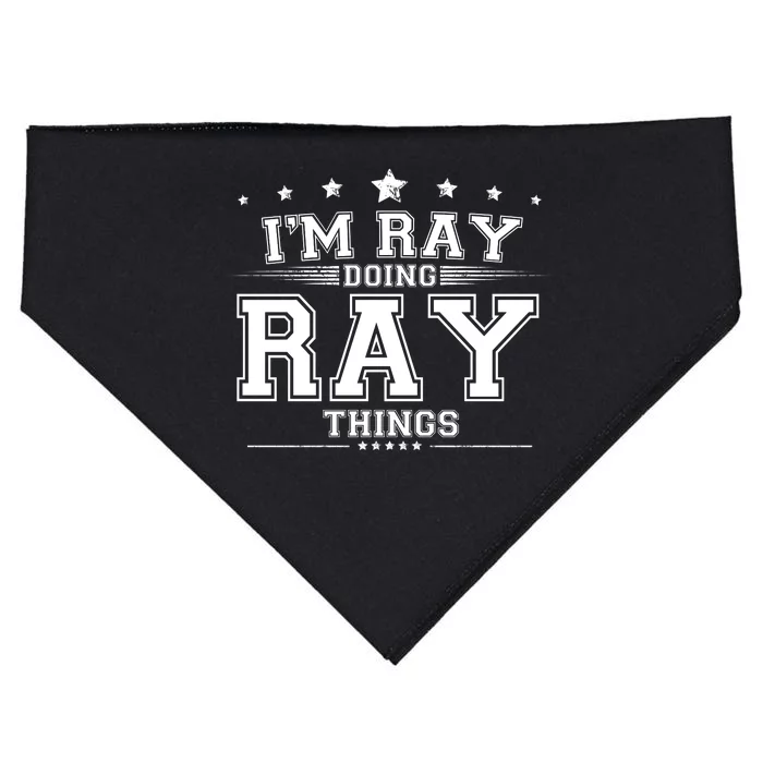 Im Ray Doing Ray Things USA-Made Doggie Bandana