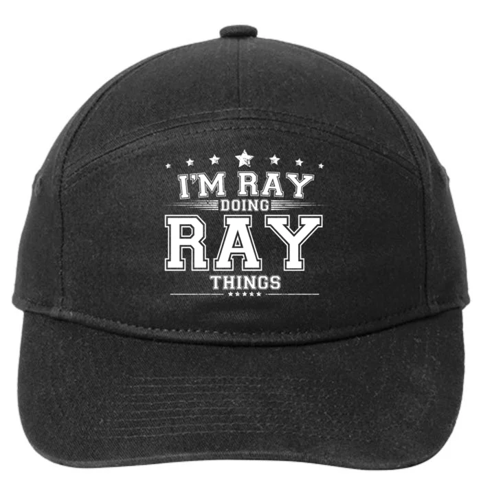 Im Ray Doing Ray Things 7-Panel Snapback Hat