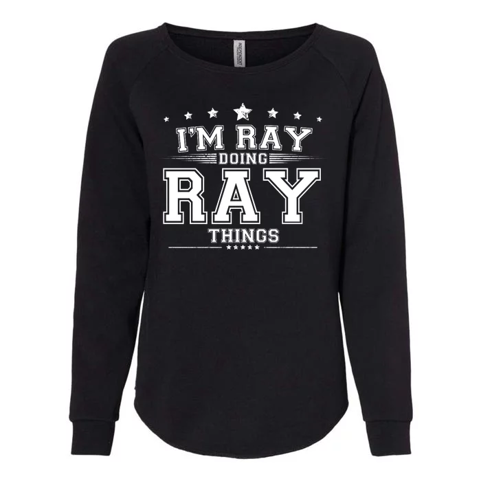 Im Ray Doing Ray Things Womens California Wash Sweatshirt