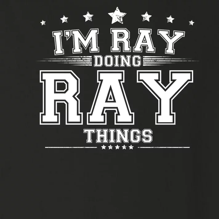 Im Ray Doing Ray Things Toddler Long Sleeve Shirt