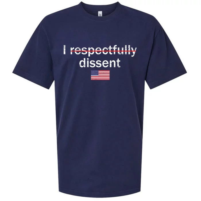 I Respectfully Dissent Apparel Sueded Cloud Jersey T-Shirt