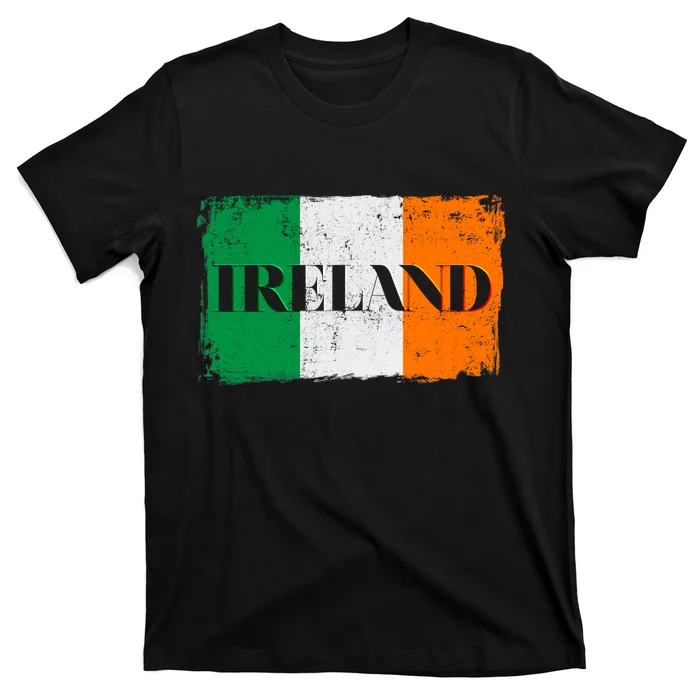 Ireland Grunge Flag T-Shirt