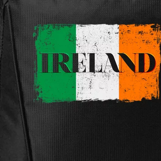 Ireland Grunge Flag City Backpack