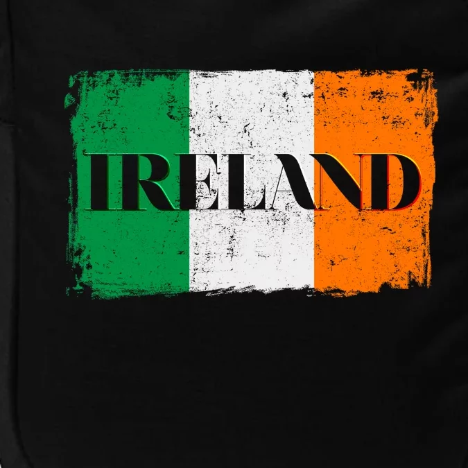 Ireland Grunge Flag Impact Tech Backpack