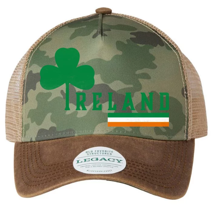 Ireland Irish Clover Legacy Tie Dye Trucker Hat