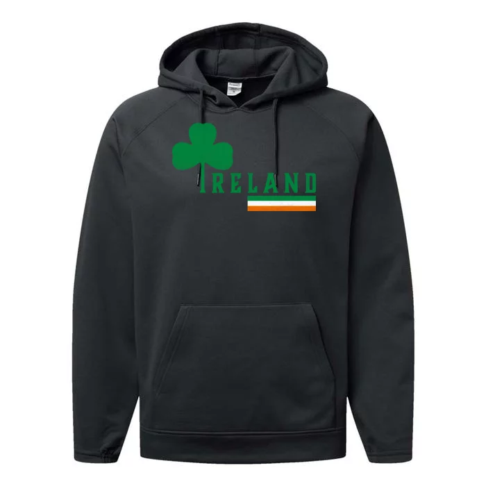 Ireland Irish Clover Performance Fleece Hoodie